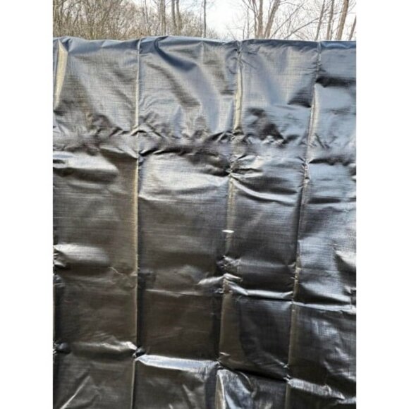 Heavy Duty Tarp 20x20 Feet Silver Multi Purpose Thick Waterproof - Picture 1 of 1